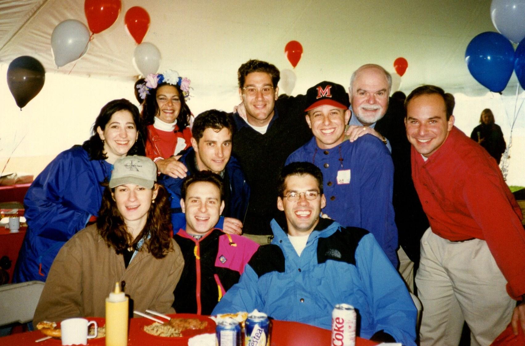 ODK Alumni at Homecoming in 1996
