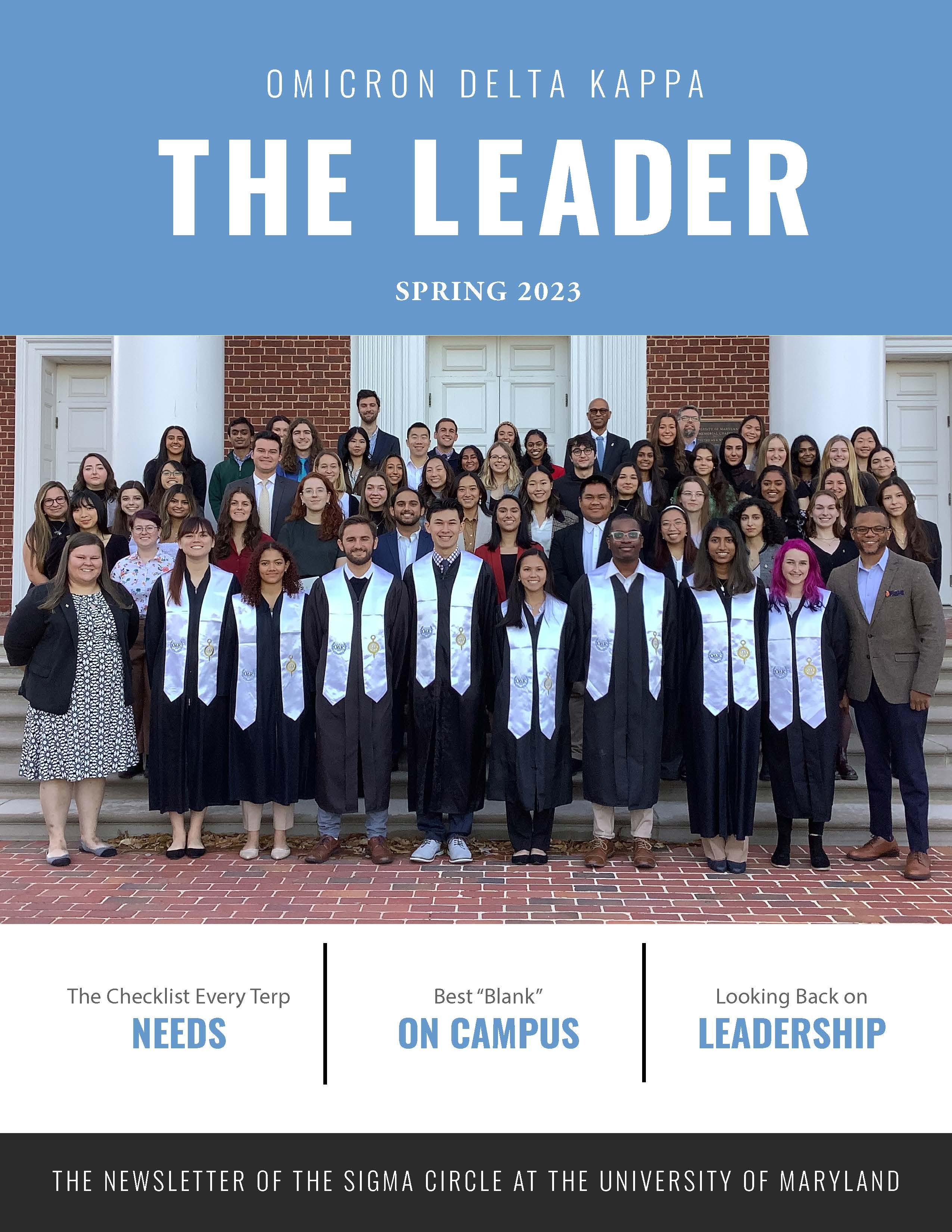 Front cover of Spring 2023 Newsletter