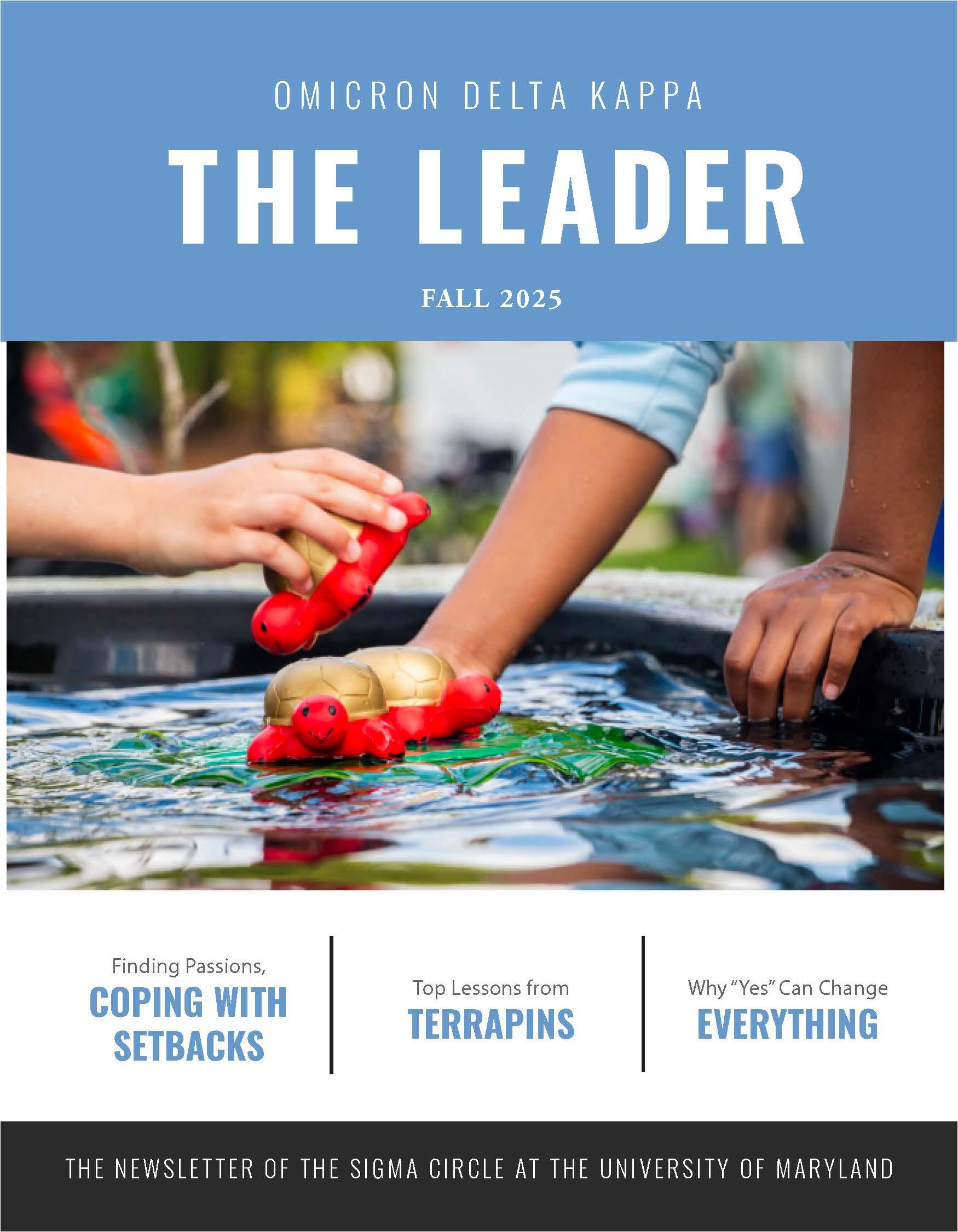 Front cover of Fall 2025 Newsletter